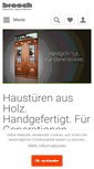 Mobile Screenshot of haustuermanufaktur.de